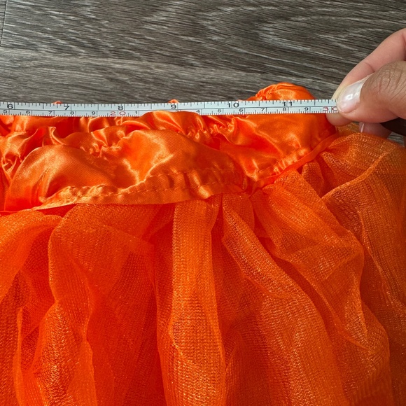 Orange Kids Tutu S/M Cute Puffy Tulle Skirt for Ballet, Party, Dress Up NEW - Picture 5 of 7